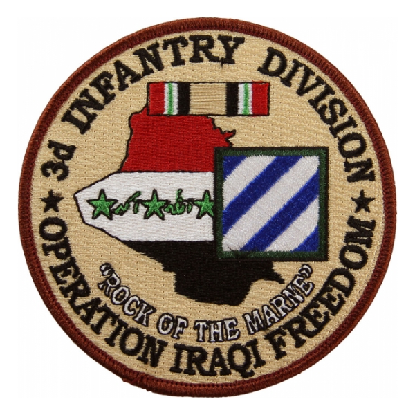 3rd Infantry Division Operation Iraqi Freedom Patch