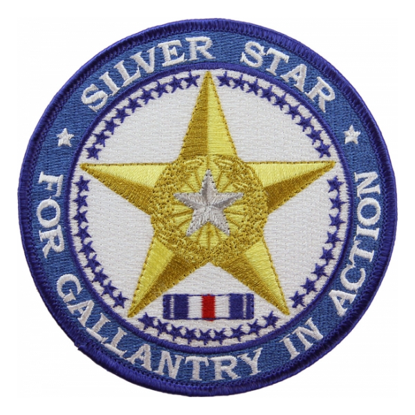 Silver Star Patch