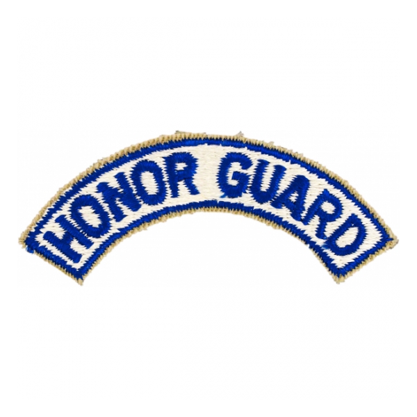Honor Guard Tab (White w/ Blue Letters)