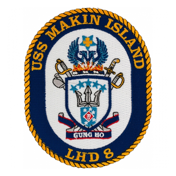 USS Makin Island LHD-8 Ship Patch