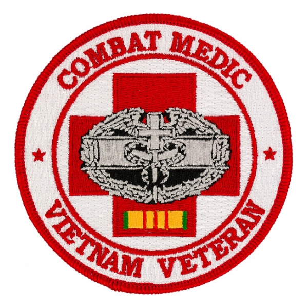 Combat Medic Vietnam Veteran Patch