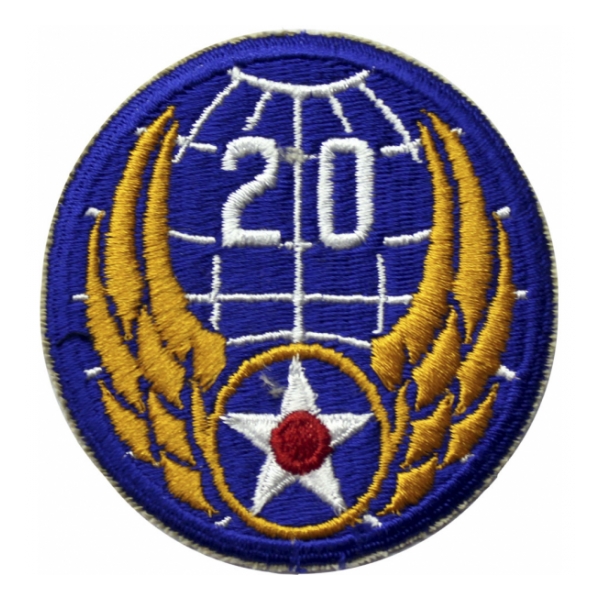 20th Air Force Patch