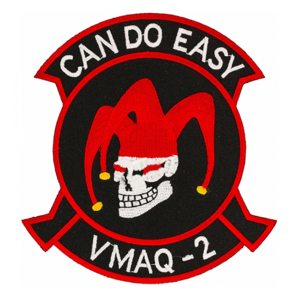 Marine Tactical Electronic Warfare VMAQ-2 Patch (Jester)