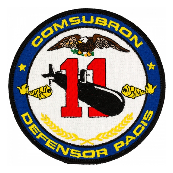 Commander Submarine Squadron COMSUBRON 11 Patch