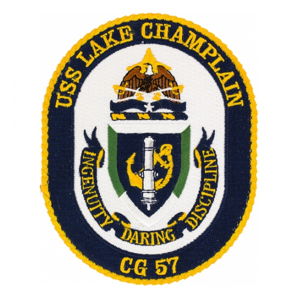 USS Lake Champlain CG-57 Ship Patch
