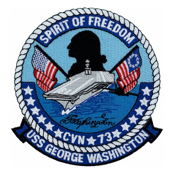 USS George Washington CVN-73 Ship Patch