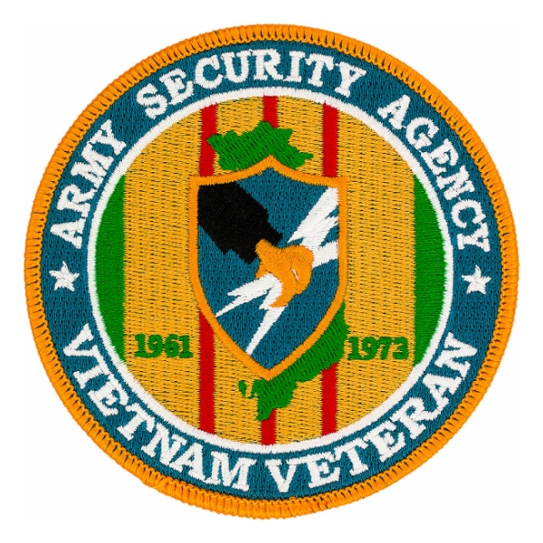 Army Security Agency Vietnam Veteran Patch