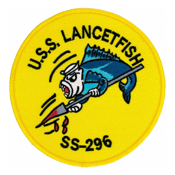 USS Lancetfish SS-296 Patch