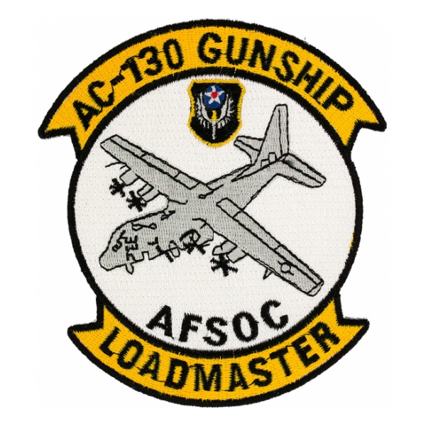 AF-AC-130 Gunship Loadmaster Patch