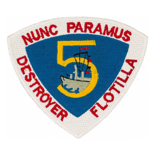 Destroyer Flotilla DESFLOT 5 (Nunc Paramus) Patch