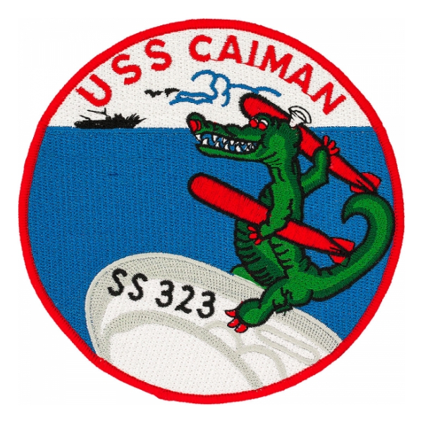 USS Caiman SS-323 Patch