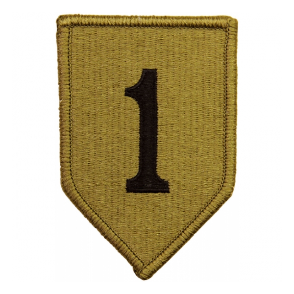 1st Infantry Division Scorpion / OCP Patch With Hook Fastener