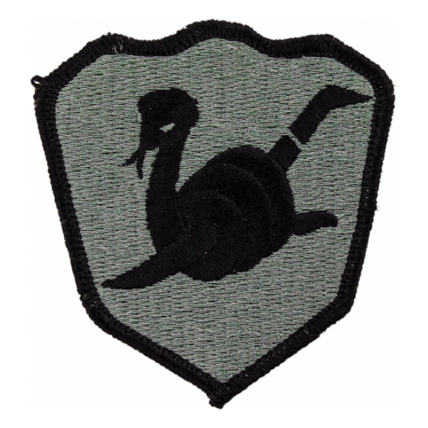 258th Military Police Brigade Patch Foliage Green (Velcro Backed)