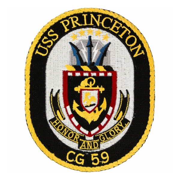 USS Princeton CG-59 Ship Patch