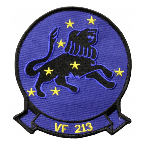 Navy Fighter Squadron VF-213 Black Lions Patch