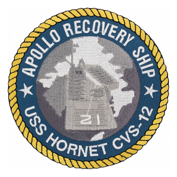 USS Hornet CVS-12 Apollo Recovery Ship Patch