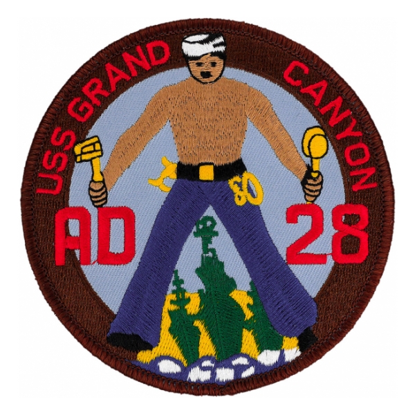 USS Grand Canyon AR-28 Patch