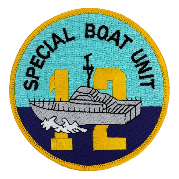 Special Boat Unit 12 Patch