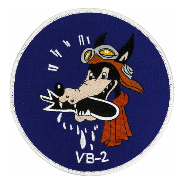 Navy Bombing Squadron VB-2 Patch