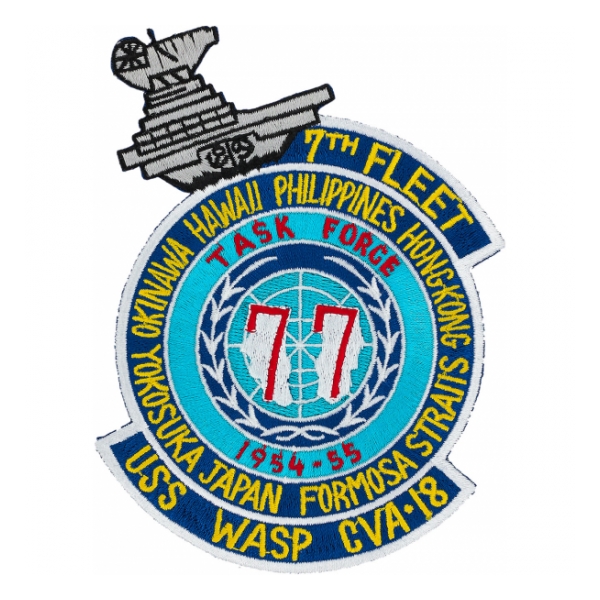 USS Wasp CVA-18 Ship Patch