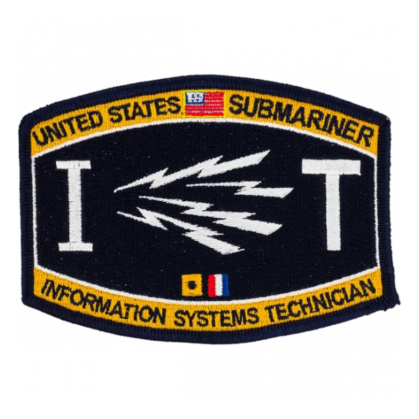 USN RATE Submariner IT Information Systems Technician Patch