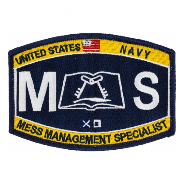 USN RATE MS Mess Management Specialist Patch