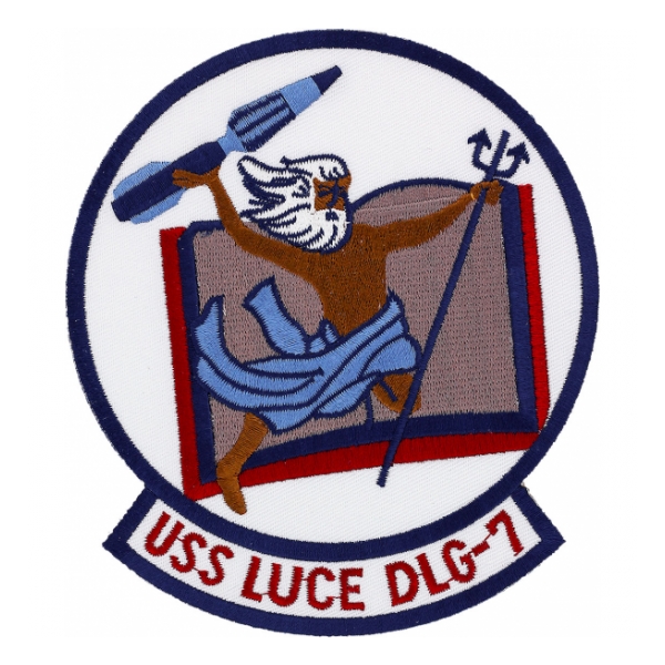 USS Luce DLG-7 Ship Patch
