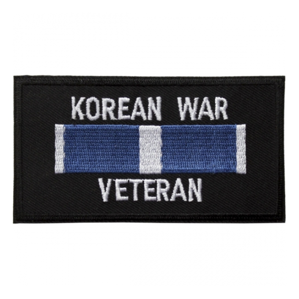 Korea Veteran Ribbon Patch