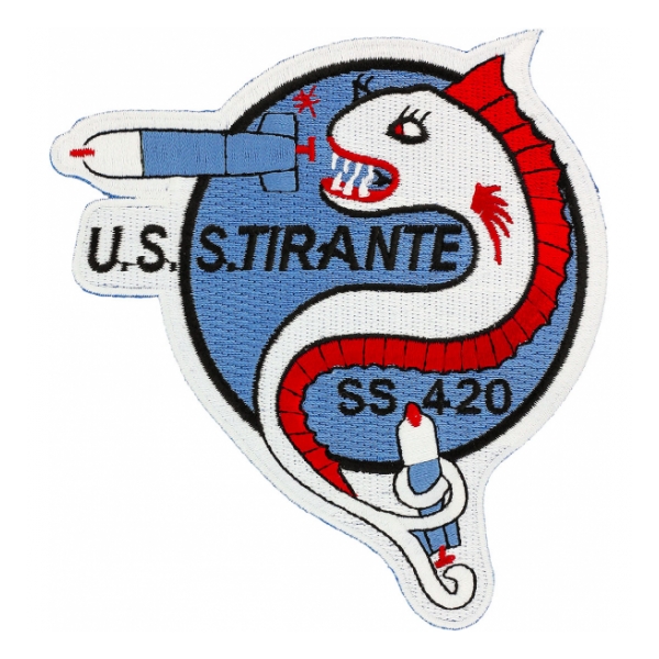 USS Tirante SS-420 Submarine Patch