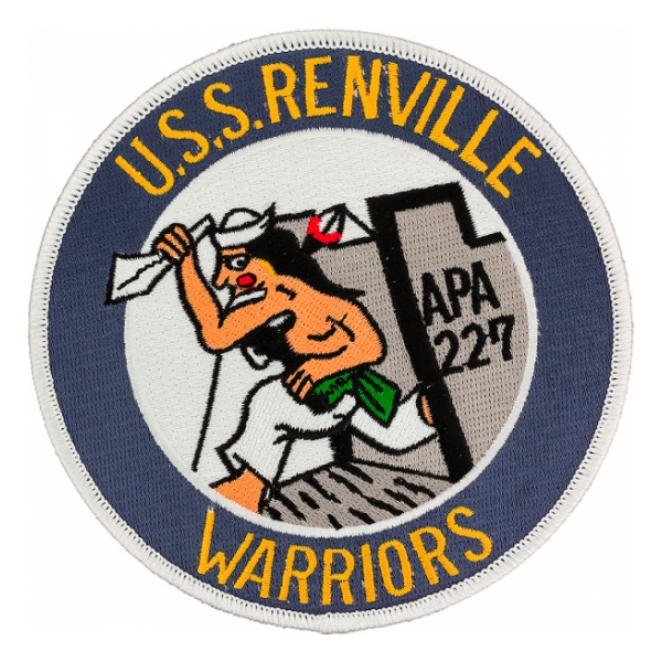 USS Renville APA-227 Ship Patch