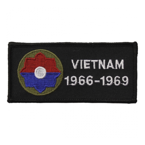 9th Infantry Division Vietnam Patch w/ Dates