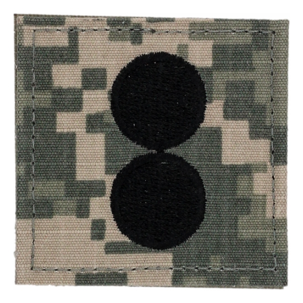 Army ROTC 1st Lieutenant with VELCRO® Backing (Digital All Terrain)