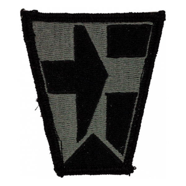 112th Medical Brigade Patch Foliage Green (Velcro Backed)