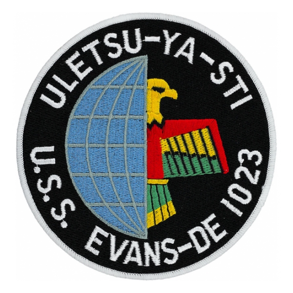 USS Evans DE-1023 Ship Patch