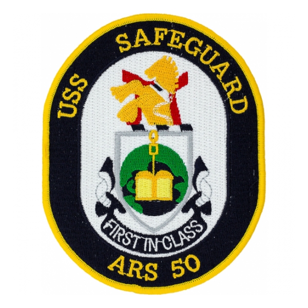 USS Safeguard ARS-50 Patch