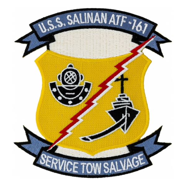 USS Salianan ATF-161 Ship Patch