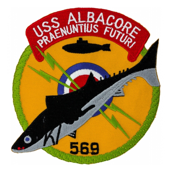 USS Albacore SS-569 Patch