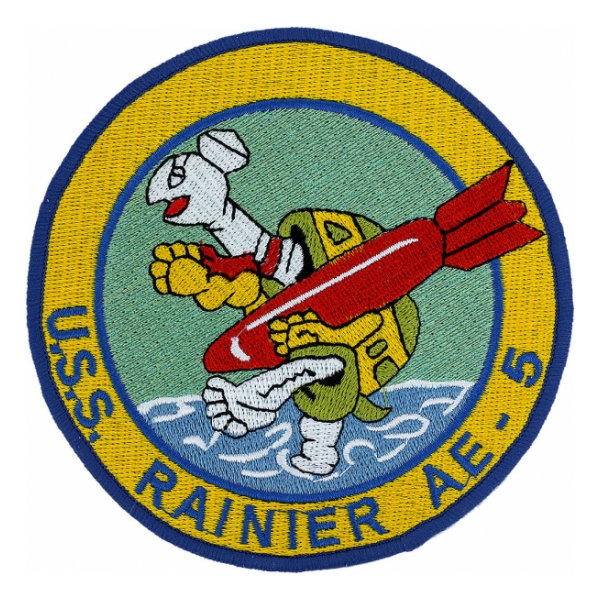 USS Rainier AE-5 Ship Patch