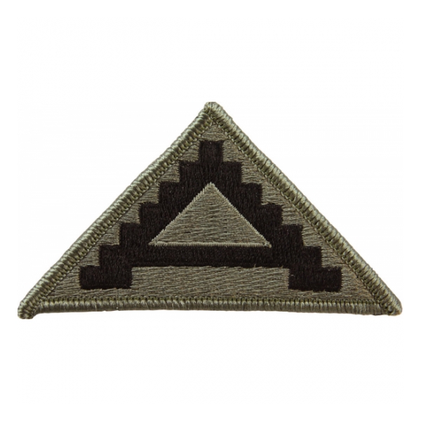 7th Army Patch Foliage Green (Velcro Backed)