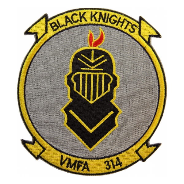 Marine Fighter Attack Squadron VMFA-314 Black Knights Patch