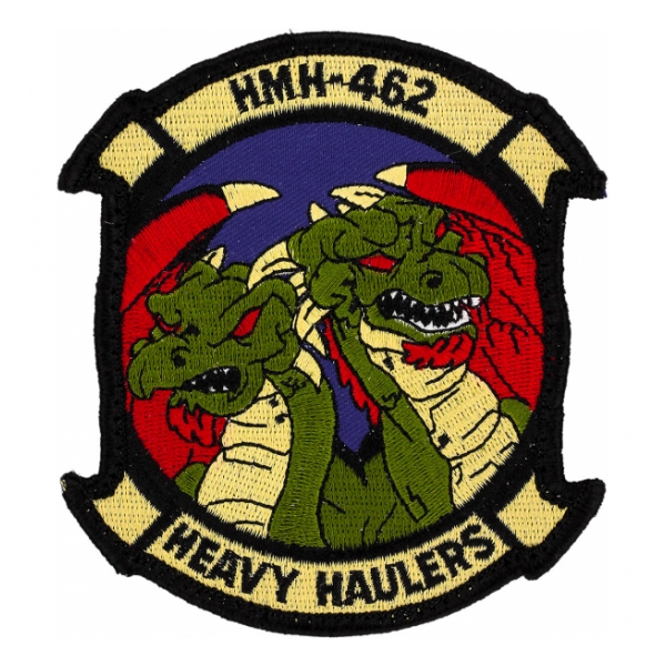 Marine Heavy Helicopter Training Squadron HMH-462 Patch (With Hook Fastener)