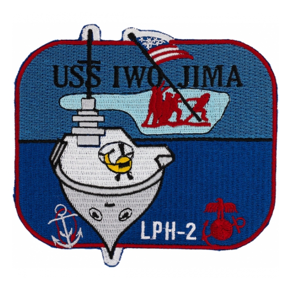 USS Iwo Jima-Nisy LPH-2 Ship Patch