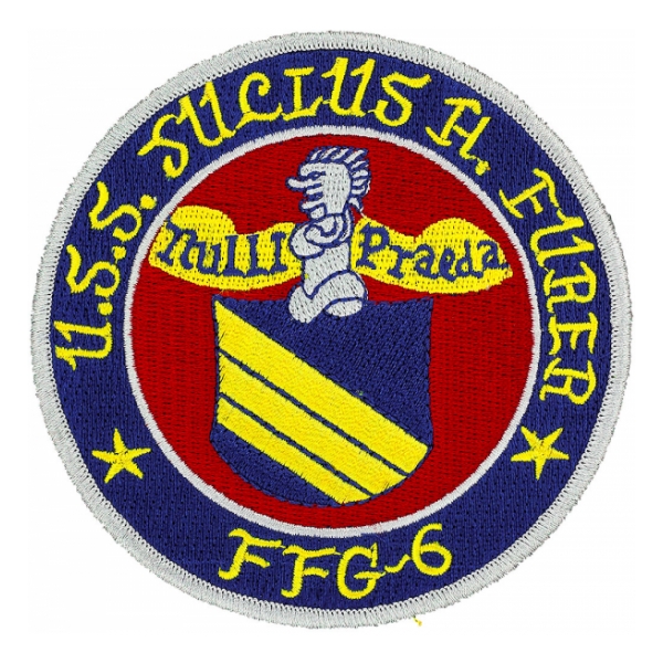 USS Julius A. Furer FFG-6 Ship Patch