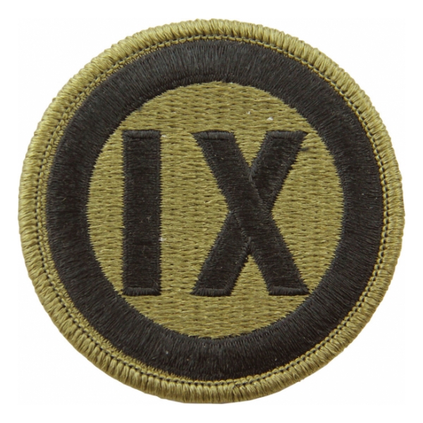 9th Corps Scorpion / OCP Patch With Hook Fastener