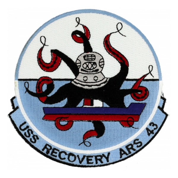 USS Recovery ARS-43 Patch