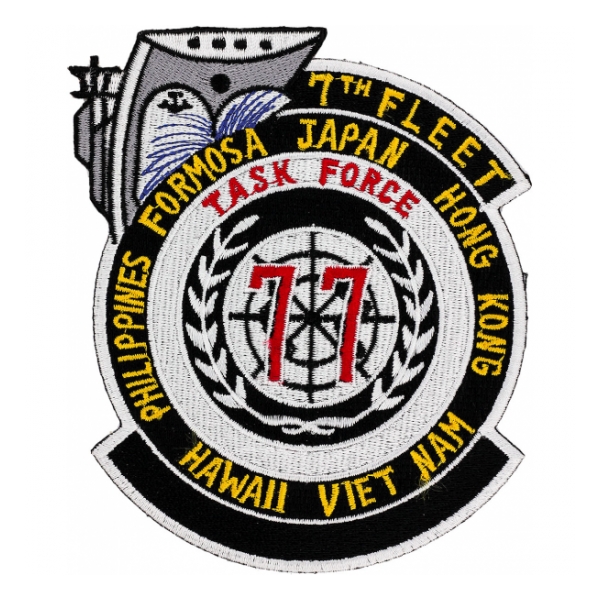 7th Fleet Task Force 77 Patch