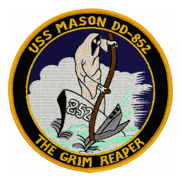 USS Mason DD-852 Ship Patch