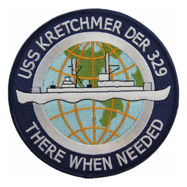 USS Kretchmer DER-329 Patch