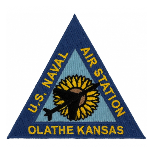 Naval Air Station Olathe Kansas Patch