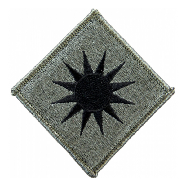 40th Infantry Division Patch Foliage Green (Velcro Backed)